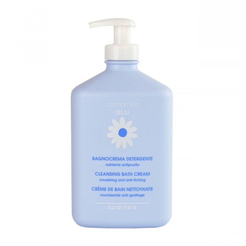Camomilla Blu Cleansing Bath Cream - Απαλό Κρεμώδες Αφόλουτρο για Ευαίσθητες Επιδερμίδες (500ml)