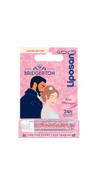 Liposan Limited Edition Bridgerton — Ενυδατικό Balm Χειλιών Rose Meringue (4.8g)