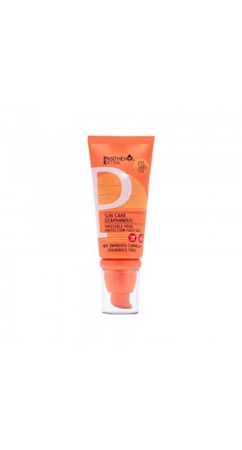 Medisei Panthenol Extra Sun Care Diaphanous Αντηλιακό Gel Προσώπου SPF 50 (50ml)