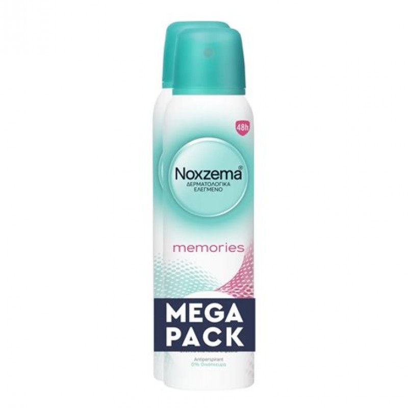 Noxzema Memories Antiperspirant Spray — Mega Pack 300ml (2x150ml)