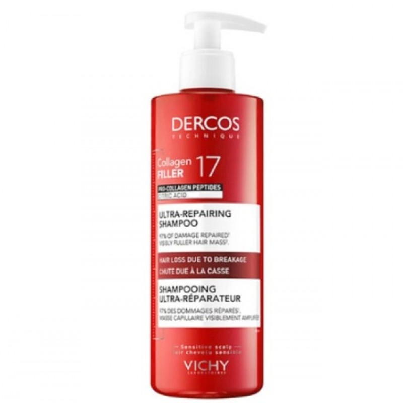 Vichy Dercos Collagen 17 Filler Shampoo (400ml)