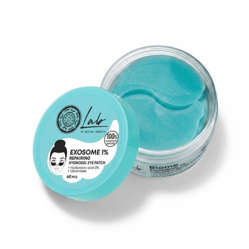 Natura Siberica Lab Biome Exosome 1% Repairing Hydrogel Eye Patches (60 Τεμάχια)