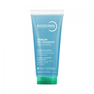 Bioderma Sebium Gel Moussant Καταπραϋντικό Gel Καθαρισμού για Μικτές & Λιπαρές Επιδερμίδες 200ml