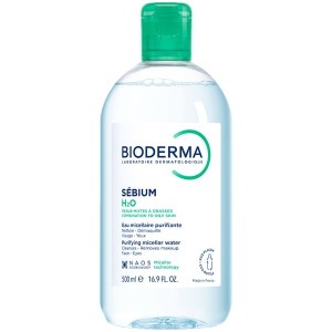 Bioderma Sebium H2O Νερό Micellaire Καθαρισμού & Ντεμακιγιάζ για το Μικτό/Λιπαρό ή με Τάση Ακμής Δέρμα 500ml