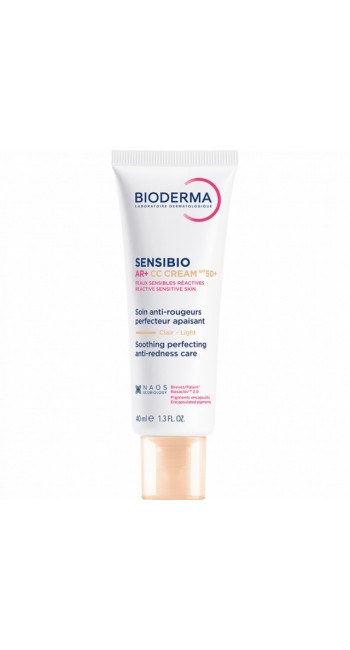 Bioderma Sensibio AR+ CC Cream Reactive Sensitive Skin Clair - Light SPF50+ (40ml)  