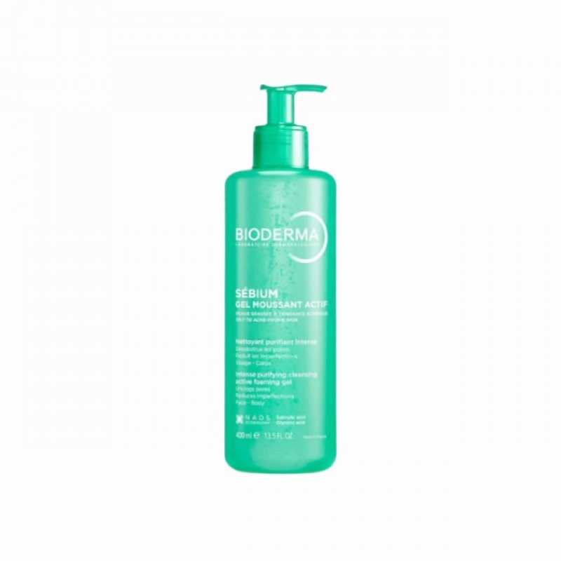 Bioderma Sébium Gel Moussant Actif (400ml)