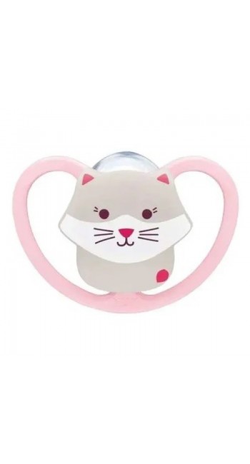 NUK Perfect Match Air Πιπίλα Σιλικόνης με Θήκη 18-36m (1 τμχ)