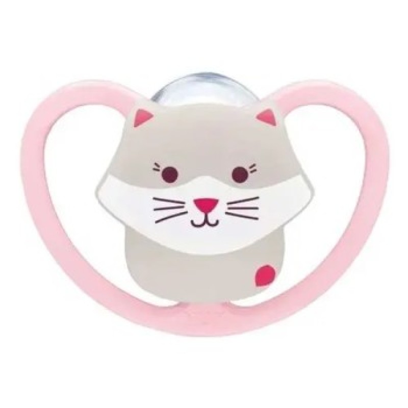 NUK Perfect Match Air Πιπίλα Σιλικόνης με Θήκη 6-18m (1 τμχ)