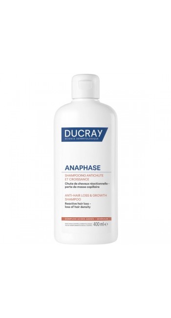 Ducray Anaphase+ Anti-Hair Loss & Growth Σαμπουάν κατά της Τριχόπτωσης (400ml)