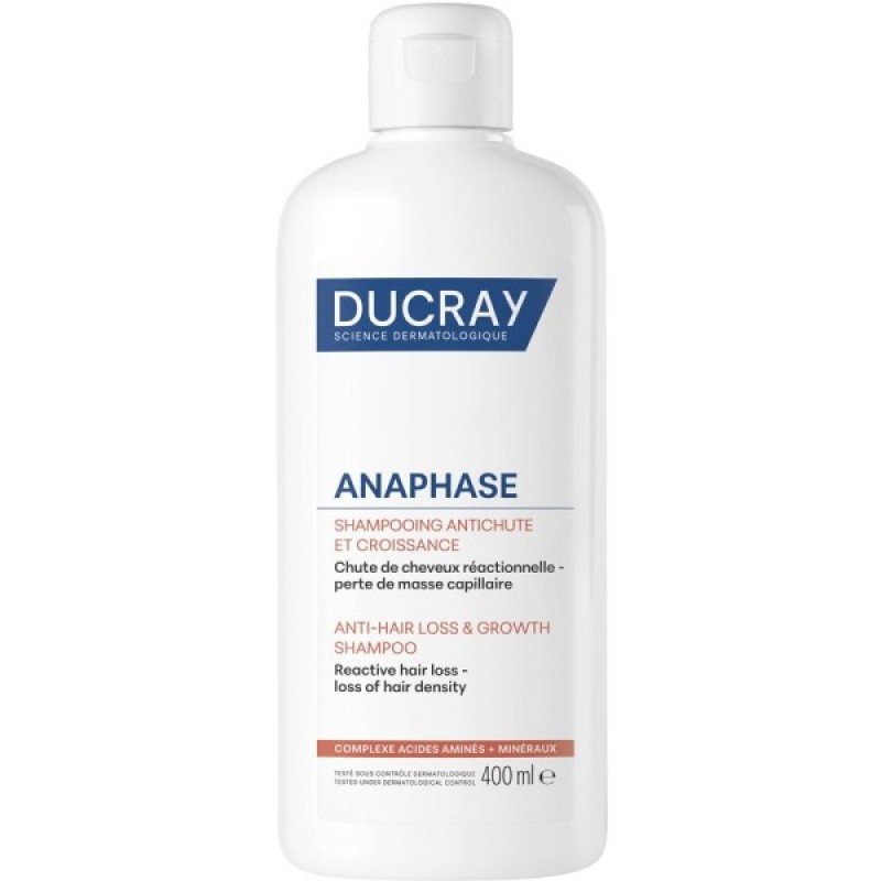 Ducray Anaphase+ Anti-Hair Loss & Growth Σαμπουάν κατά της Τριχόπτωσης (400ml)