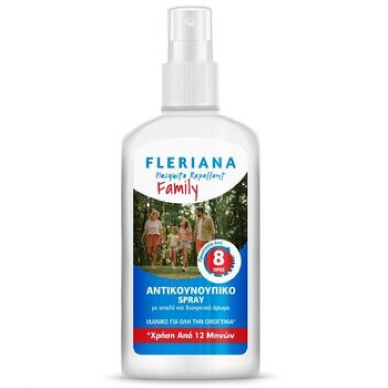 Fleriana Mosquito Repellent Family — Αντικουνουπικό Σπρέι (100ml)