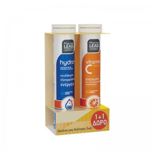 Pharmalead Combo Pack Hydro+ & Vitamin C 1000mg (2x20 αναβράζοντα δισκία)