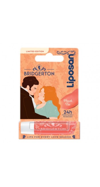 Liposan Limited Edition Bridgerton — Ενυδατικό Balm Χειλιών Peach Tea (4.8g)