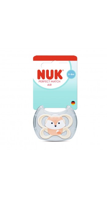 NUK Perfect Match Air Πιπίλα Σιλικόνης 0-6m (1 τμχ)