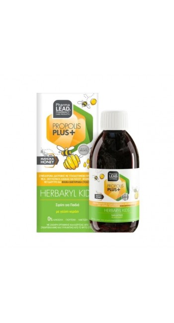 Pharmalead Propolis Plus+ Herbaryl Kids Παιδικό Σιρόπι με Γεύση Κεράσι (100ml)