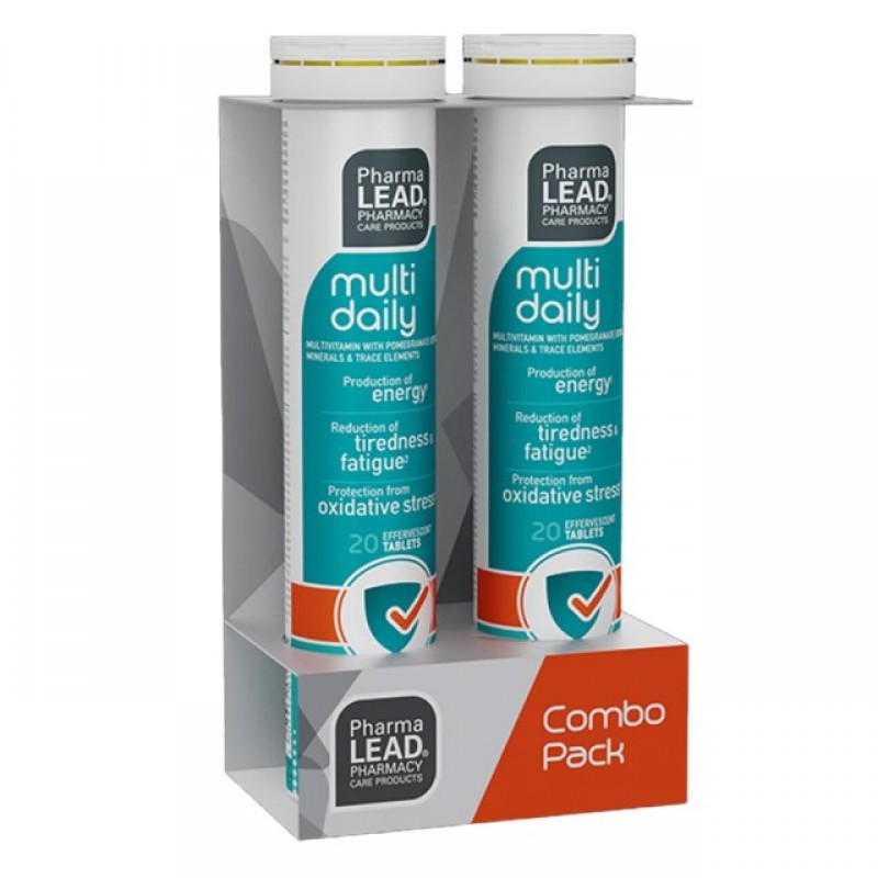 Pharmalead Combo Pack Multi Daily & Multi Daily (2x20 αναβράζοντα δισκία)