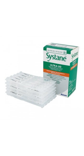 Alcon Systane Ultra UD Λιπαντικές Οφθαλμικές Σταγόνες, 0.7ml x 30τμχ