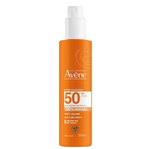 Avene Eau Thermale Spray Solaire 100% Invisible Αντιηλιακό Σπρέυ SPF50+, 200ml