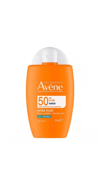 Avene Eau Thermale Ultra Fluid Oil Control Αντηλιακή Κρέμα Προσώπου SPF50+, 50ml
