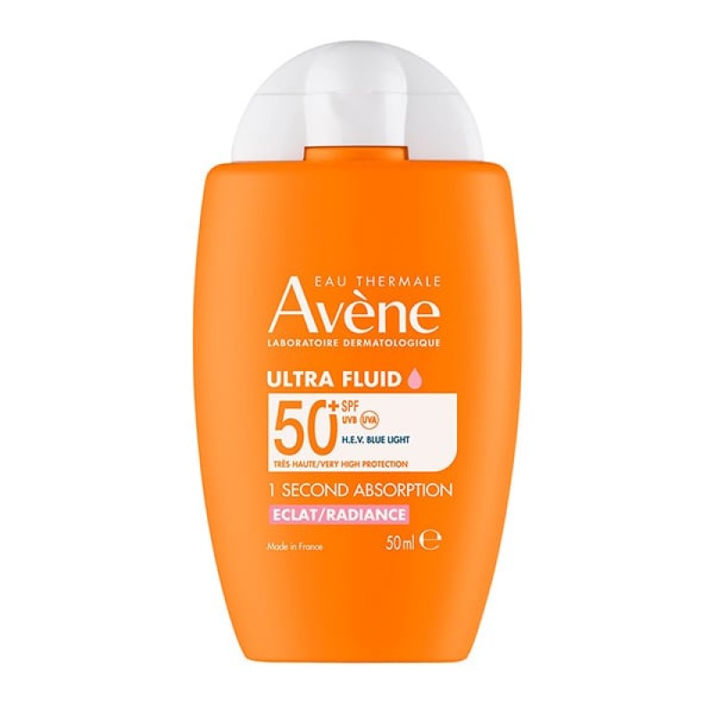Avene Eau Thermale Ultra Fluid Eclat/Radiance Αντιηλιακό Προσώπου SPF50+, 50ml Avene Eau Thermale Ultra Fluid Eclat/Radiance Αντιηλιακό Προσώπου SPF50+, 50ml