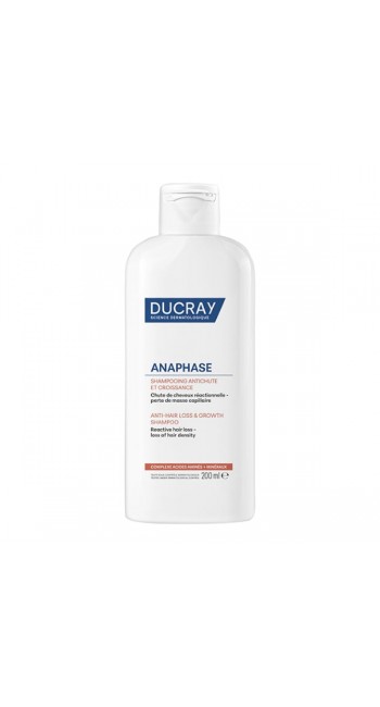 Ducray Anaphase+ Anti-Hair Loss & Growth Σαμπουάν κατά της Τριχόπτωσης & Ανάπτυξης των Μαλλιών, 200ml