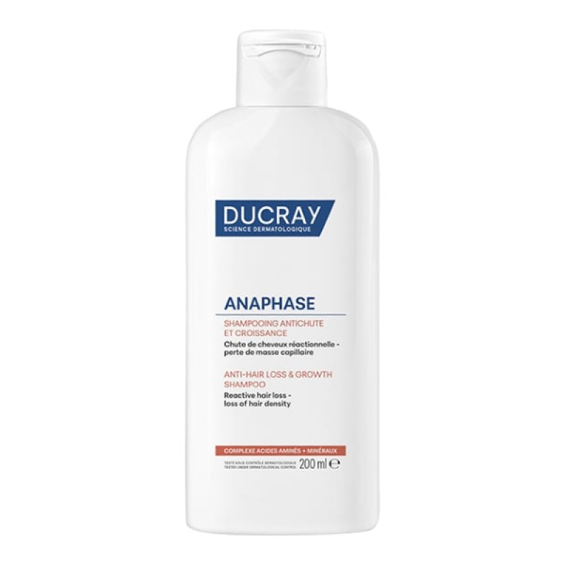 Ducray Anaphase+ Anti-Hair Loss & Growth Σαμπουάν κατά της Τριχόπτωσης & Ανάπτυξης των Μαλλιών, 200ml