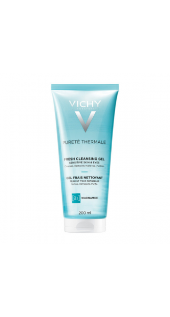 Vichy Purete Thermale Fresh Cleansing Gel Καθαρισμού Προσώπου & Ματιών, 200ml