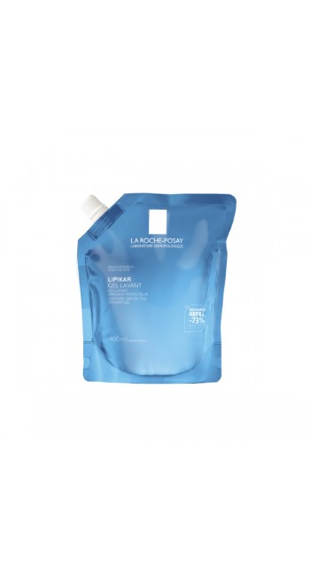 La Roche-Posay Lipikar Gel Lavant Refill Τζελ Καθαρισμού με Καταπραϋντική Δράση, 400ml