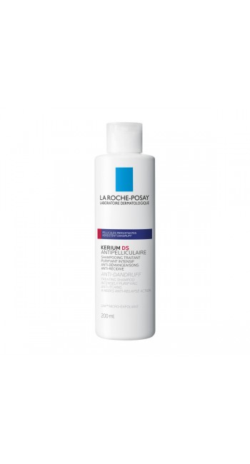 La Roche Posay Kerium Ds Σαμπουάν Εντατικής Μικροαπολέπισης κατά της Πιτυρίδας, 200ml