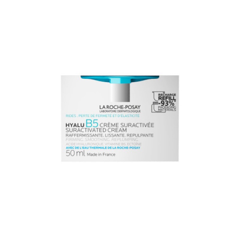 La Roche Posay Hyalu B5 Suractivated Cream Refill Αντιρυτιδική Κρέμα για Άμεση Σύσφιξη & Λείανση, 50ml 