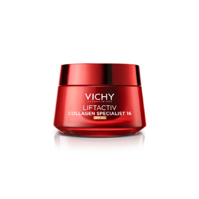 Vichy Liftactiv Collagen Specialist 16 Αντιγηραντική Κρέμα Ημέρας με Αντηλιακή Προστασία SPF50, 50ml Vichy Liftactiv Collagen Specialist 16 Αντιγηραντική Κρέμα Ημέρας με Αντηλιακή Προστασία SPF50, 50ml
