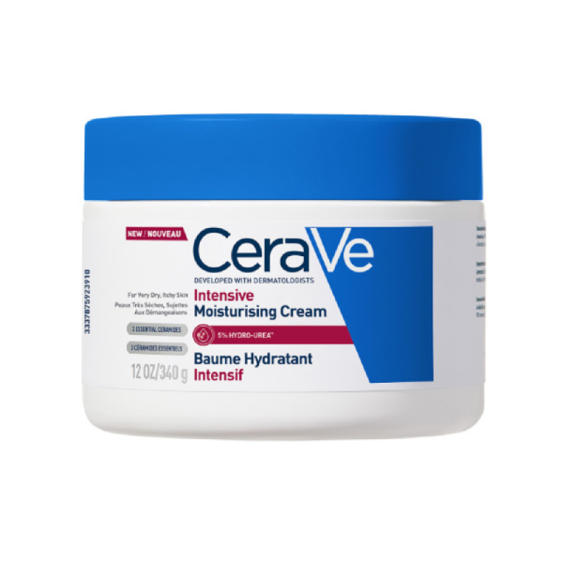 CeraVe Intensive Moisturising Cream Ενταντική Ενυδατική Κρέμα για Πολύ Ξηρό Δέρμα, 340gr
