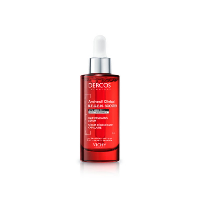 Vichy Dercos Aminexil Clinical R.E.G.E.N Booster Ορός Ενδυνάμωσης Μαλλιών Ενάντια στη Τριχόπτωση, 90ml