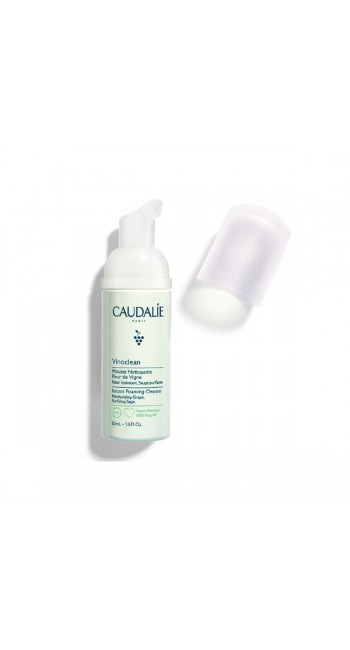 Caudalie Vinoclean Instant Foaming Cleanser Απαλός Αφρός Καθαρισμού Προσώπου, 50ml