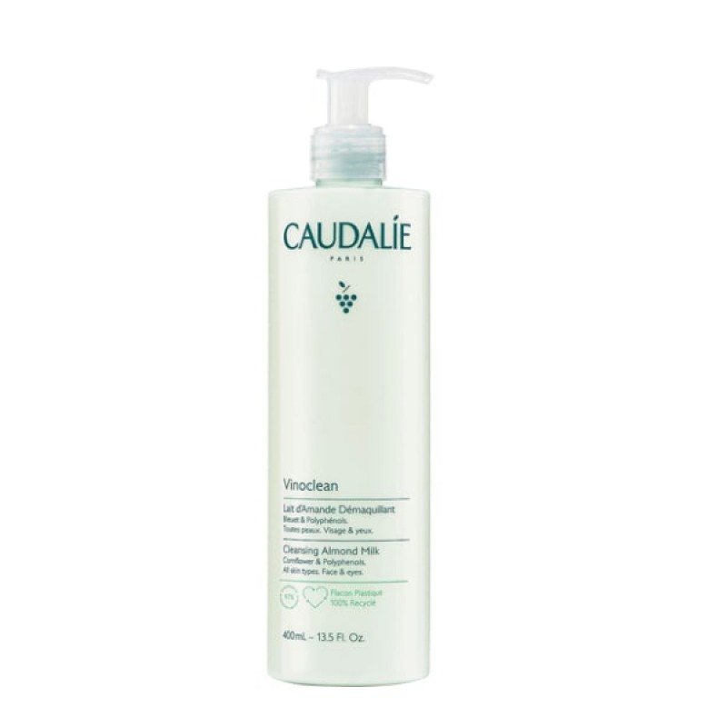 Caudalie Vinoclean Γαλάκτωμα Καθαρισμού & Ντεμακιγιάζ Προσώπου, 400ml Caudalie Vinoclean Γαλάκτωμα Καθαρισμού & Ντεμακιγιάζ Προσώπου, 400ml