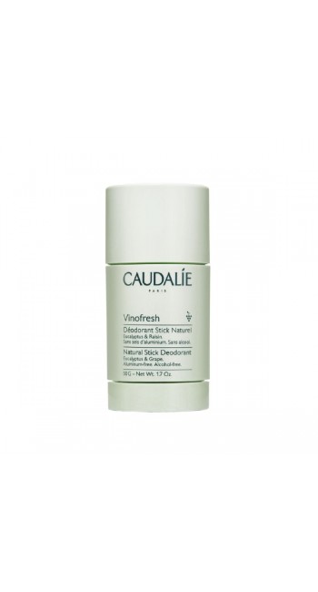 Caudalie Vinofresh Stick Αποσμητικό με Ευκάλυπτο & Σταφύλι Χωρίς Αλκοόλ, 50gr