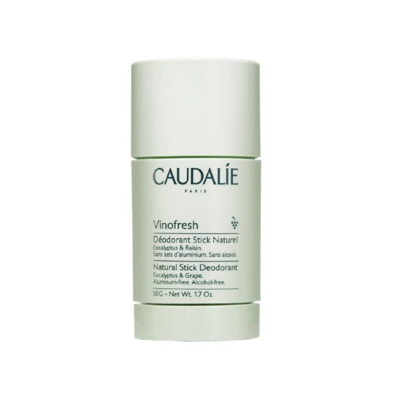 Caudalie Vinofresh Stick Αποσμητικό με Ευκάλυπτο & Σταφύλι Χωρίς Αλκοόλ, 50gr Caudalie Vinofresh Stick Αποσμητικό με Ευκάλυπτο & Σταφύλι Χωρίς Αλκοόλ, 50gr