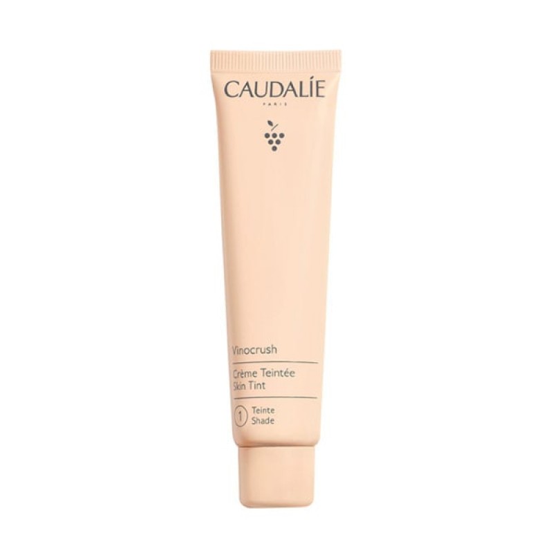 Caudalie Vinocrush Skin Tint Shade 1 Fair Ενυδατική Κρέμα Προσώπου με Χρώμα, 30ml