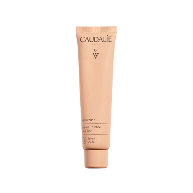 Caudalie Vinocrush Skin Tint Shade 3 Light Medium Ενυδατική Κρέμα Προσώπου με Χρώμα, 30ml