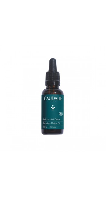 Caudalie Overnight Detox Oil Ξηρό Λάδι Προσώπου Νυκτός για Αναζωογόνηση της Επιδερμίδας, 30ml