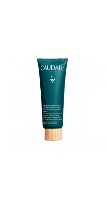 Caudalie Instant Detox Mask Μάσκα Αποτοξίνωσης με Ροζ Άργιλο, 75ml