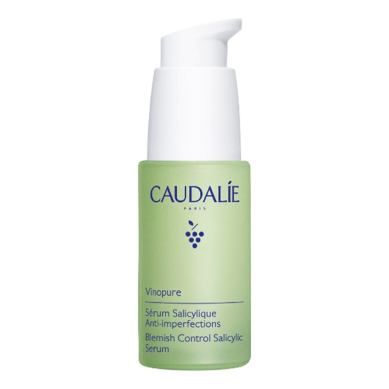 Caudalie Vinopure Blemish Control Salicylic Serum Ορός Προσώπου κατά των Ατελειών, 30ml