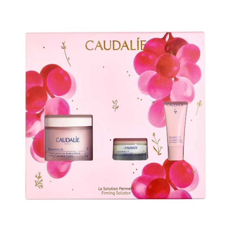 Caudalie Firming Solution Gift Set με Κρέμα Ημέρας για Αντιγήρανση 50ml & ΔΩΡΟ Κρέμα Νύχτας 15ml & Κρέμα Ματιών 5ml