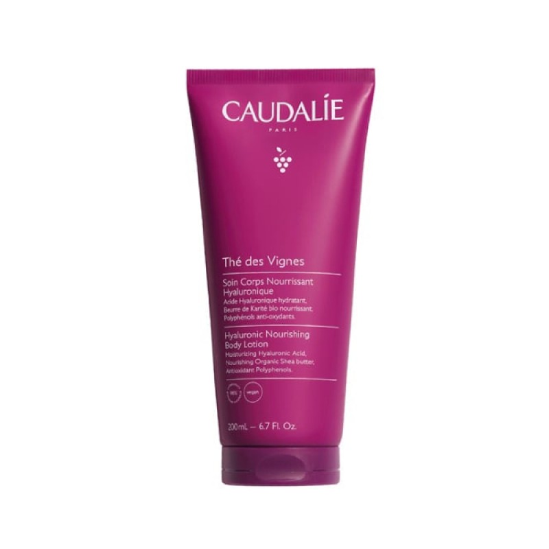 Caudalie The des Vignes Ενυδατική Λοσιόν Σώματος με Υαλουρονικό Οξύ, 200ml