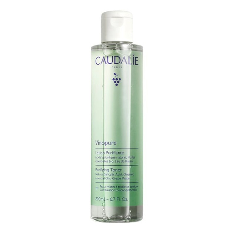 Caudalie Vinopure Purifying Toner για Φροντίδα κατά των Ατελειών, 200ml