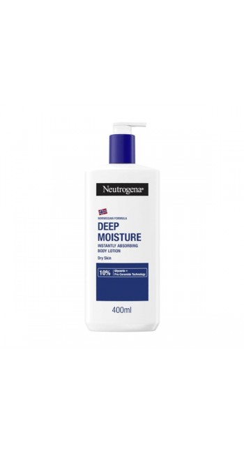 Neutrogena Norwegian Formula Deep Moisture Fast Absorbing Γαλάκτωμα Βαθιάς Ενυδάτωσης, 400ml