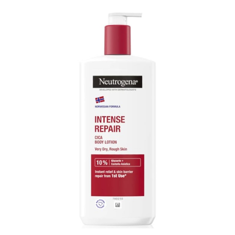 Neutrogena Norwegian Formula Intense Repair CICA Γαλάκτωμα Σώματος Εντατικής Ενυδάτωσης & Επανόρθωσης, 400ml