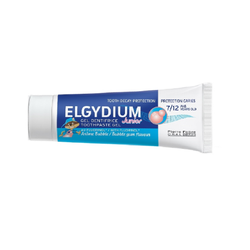Elgydium Junior Bubble Οδοντόκρεμα για Παιδιά με γεύση Τσιχλόφουσκας, 50ml 