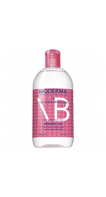 Bioderma & Victoria Beckham Limited Edition Sensibio H2O Micellar Water Υγρό Καθαρισμού & Ντεμακιγιάζ, 500ml