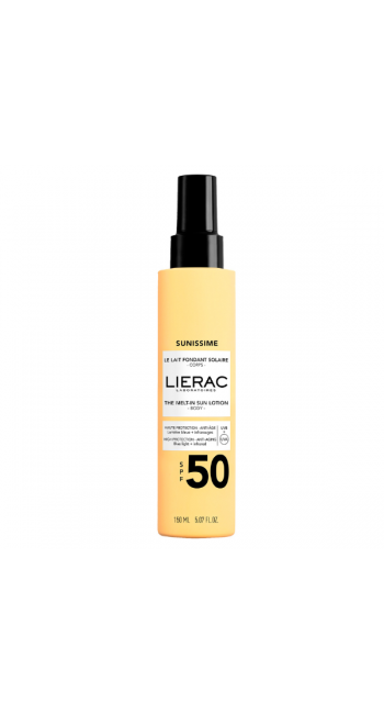 Lierac Sunissime The Melt-In Sun Lotion Αντηλιακό Γαλάκτωμα Σώματος SPF50, 150ml